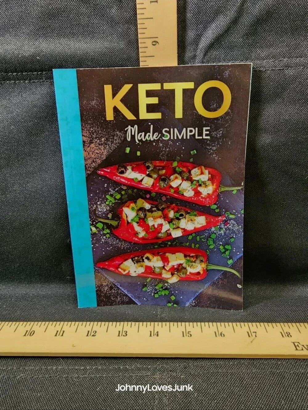 Keto Made Simple Recipe Cookbook Complete Used Softcover